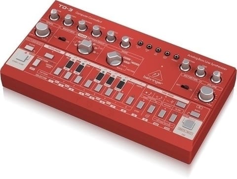 ⁨Behringer TD-3-RD Syntezator linii basowej czerwony⁩ at Wasserman.eu