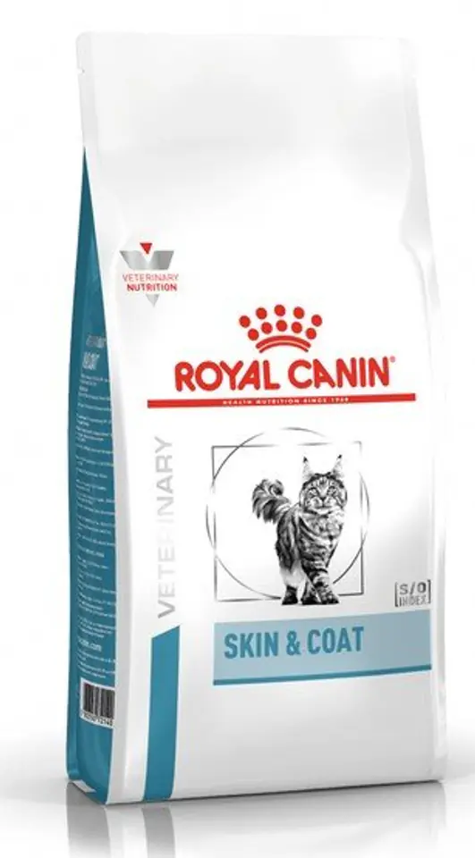 ⁨Royal Canin Feline Skin & Coat cats dry food 400 g Adult Poultry⁩ at Wasserman.eu