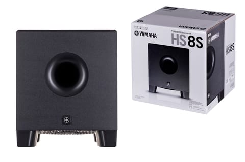Yamaha HS8S - Aktywny 8-calowy subwoofer z systemem Bass Reflex w sklepie Wasserman.eu