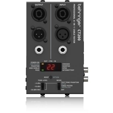 ⁨Behringer CT200 Tester kablowy⁩ at Wasserman.eu