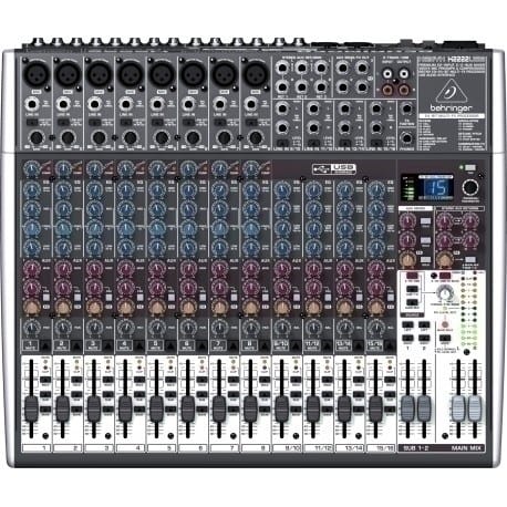 ⁨Behringer QX2222USB audio mixer 22 channels⁩ at Wasserman.eu