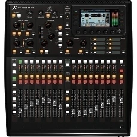 ⁨Behringer X32 audio mixer 40 channels 10 - 22000 Hz Black⁩ at Wasserman.eu