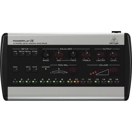 ⁨Behringer P16-M audio mixer 16 channels 20 - 20000 Hz⁩ at Wasserman.eu