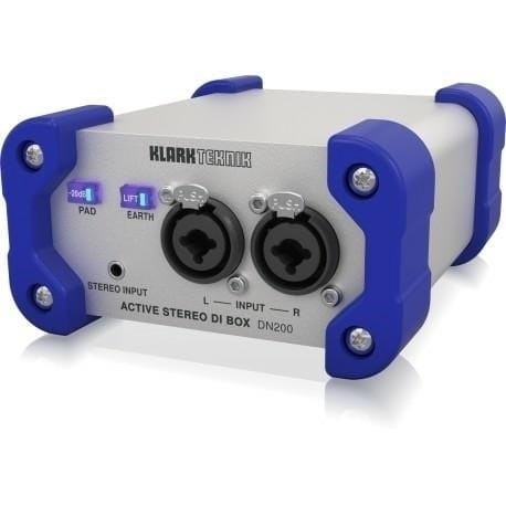 ⁨Klark Teknik DN200 V2 DI-Box aktywny 2-kanałowy⁩ w sklepie Wasserman.eu