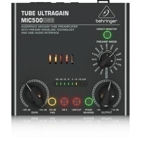 Behringer MIC500USB wzmacniacz audio w sklepie Wasserman.eu
