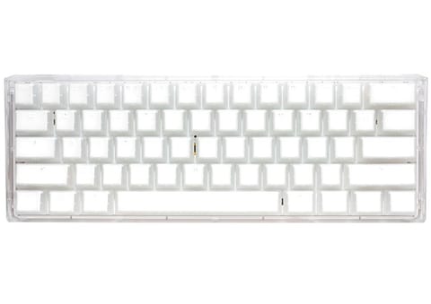 ⁨Ducky One 3 Aura White Mini Gaming Keyboard, RGB LED - MX-Blue⁩ at Wasserman.eu