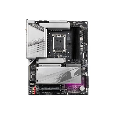 ⁨Gigabyte Z790 AORUS ELITE AX-W 1.1 M/B Processor family Intel Processor socket LGA1700 DDR5 DIMM Memory slots 4 Supported hard disk drive interfaces SATA, M.2 Number of SATA connectors 6 Chipset Intel Z790 Express ATX⁩ at Wasserman.eu