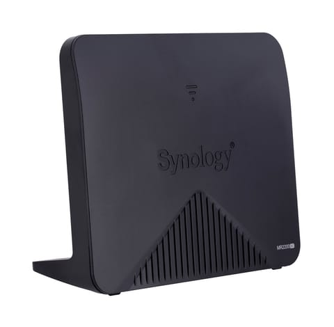 ⁨Synology MR2200AC wireless router Gigabit Ethernet Dual-band (2.4 GHz / 5 GHz) Black⁩ at Wasserman.eu