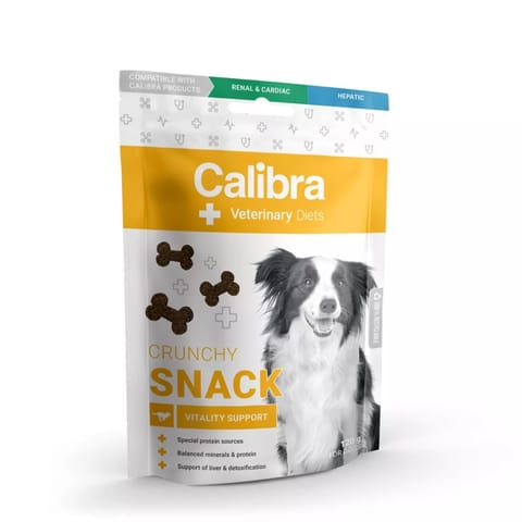 ⁨CALIBRA VD DOG CRUNCHY SNACK VITALITY SUPPORT- przysmak dla psa - 120G⁩ w sklepie Wasserman.eu