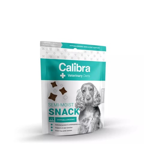 ⁨CALIBRA VD Dog semi moist snack hypoallergenic - dog treat - 120g⁩ at Wasserman.eu