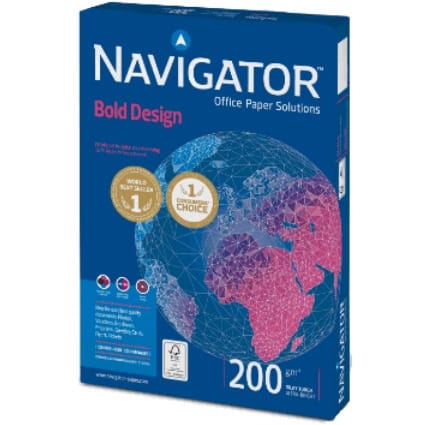 ⁨PAPIER NAVIGATOR BOLD DESIGN A4/200g (150)⁩ w sklepie Wasserman.eu