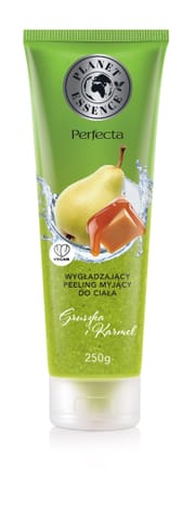 ⁨PERFECTA Planet Essence Wygładzający peeling myjący Gruszka i Karmel 250 g⁩ w sklepie Wasserman.eu