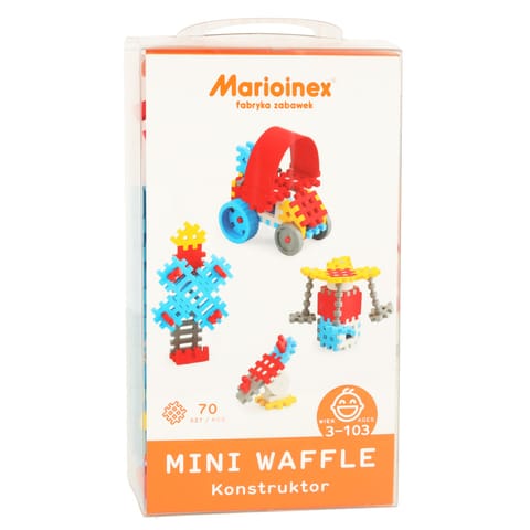 ⁨Waffle mini blocks 70 pieces boy⁩ at Wasserman.eu