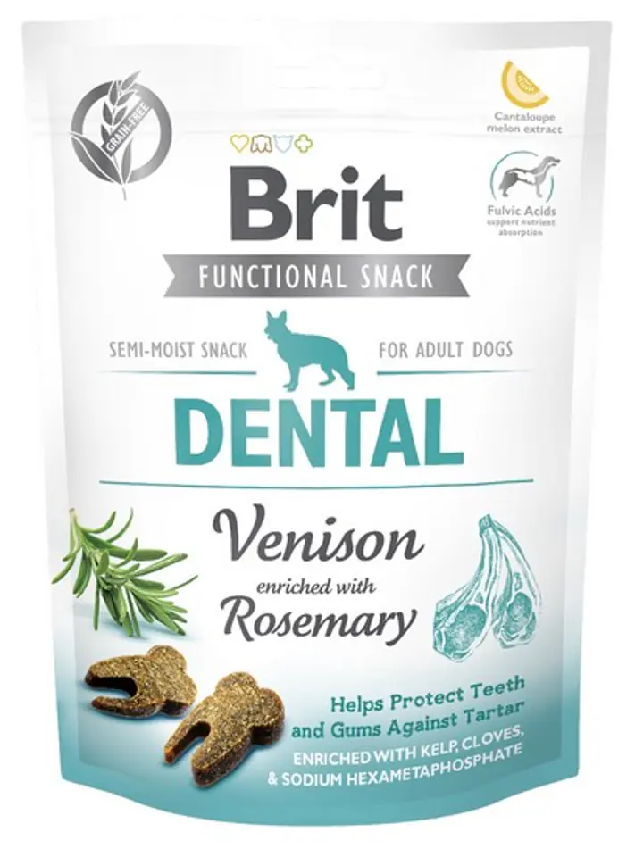 ⁨Brit Functional Snack Dental Venison 150g⁩ w sklepie Wasserman.eu