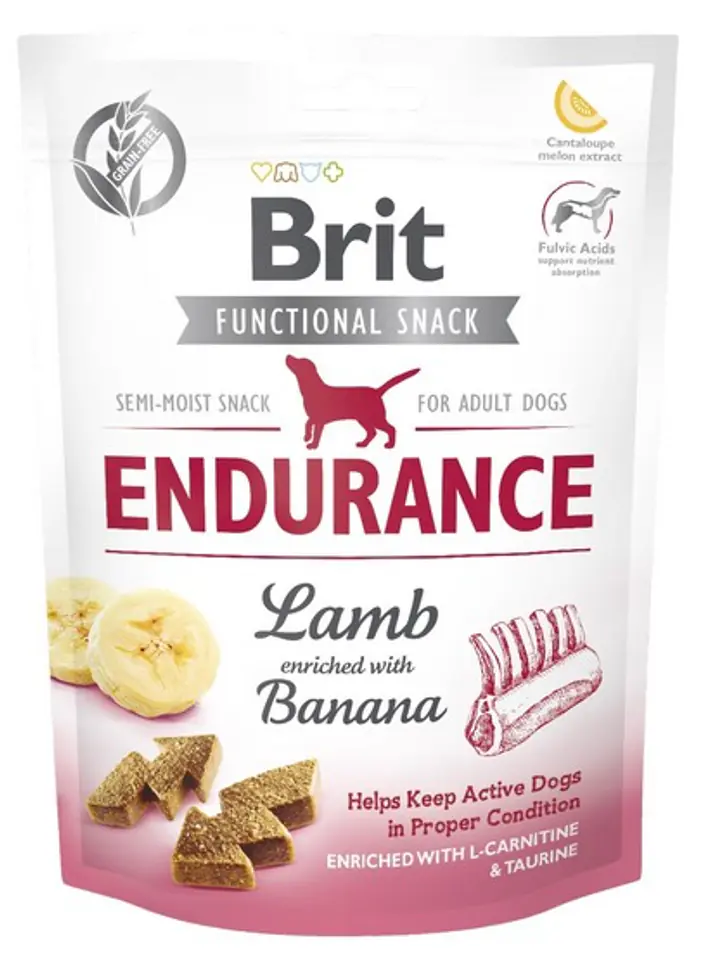 ⁨BRIT Functional Snack Endurance Lamb  - Dog treat - 150g⁩ at Wasserman.eu