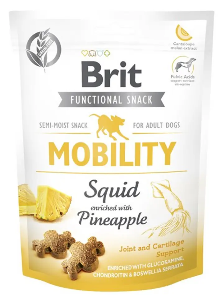 ⁨Brit Functional Snack Mobility Squid 150g⁩ at Wasserman.eu