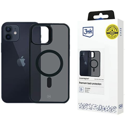 ⁨3MK Smoke MagCase iPhone 12/12 Pro 6.1"⁩ w sklepie Wasserman.eu