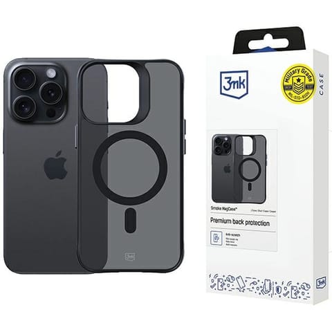 3MK Smoke MagCase iPhone 15 Pro 6.1" w sklepie Wasserman.eu