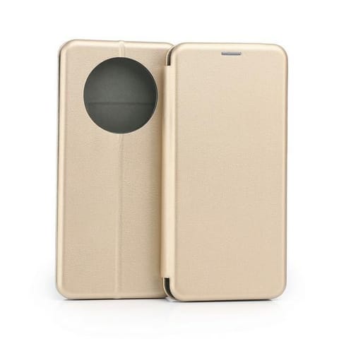 ⁨Beline Etui Book Magnetic Realme 12 5G   złoty/gold⁩ w sklepie Wasserman.eu