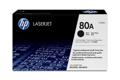 ⁨HP 80A CF280A Toner Cartridge⁩ at Wasserman.eu