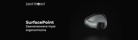 ⁨Mysz optyczna Swiftpoint SurfacePoint⁩ w sklepie Wasserman.eu
