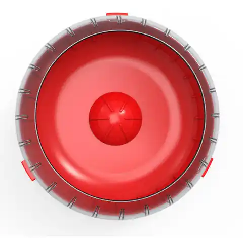 ⁨Zolux Kołowrotek RODY3 Silent Wheel czerwony [206035]⁩ w sklepie Wasserman.eu