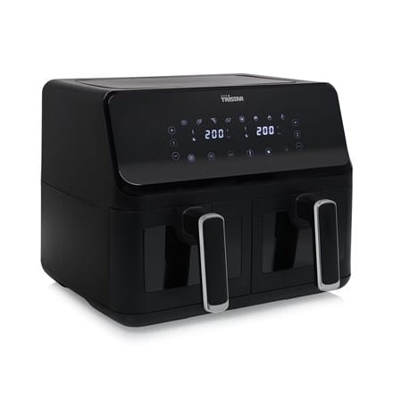 ⁨Tristar | Double Basket Airfryer | FR-9040 | Power 2700 W | Capacity 8 L | Black⁩ at Wasserman.eu