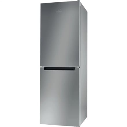 ⁨INDESIT | Refrigerator | LI7 S2E S | Energy efficiency class E | Free standing | Combi | Height 176.3 cm | Fridge net capacity 197 L | Freezer net capacity 111 L | 39 dB | Silver⁩ at Wasserman.eu