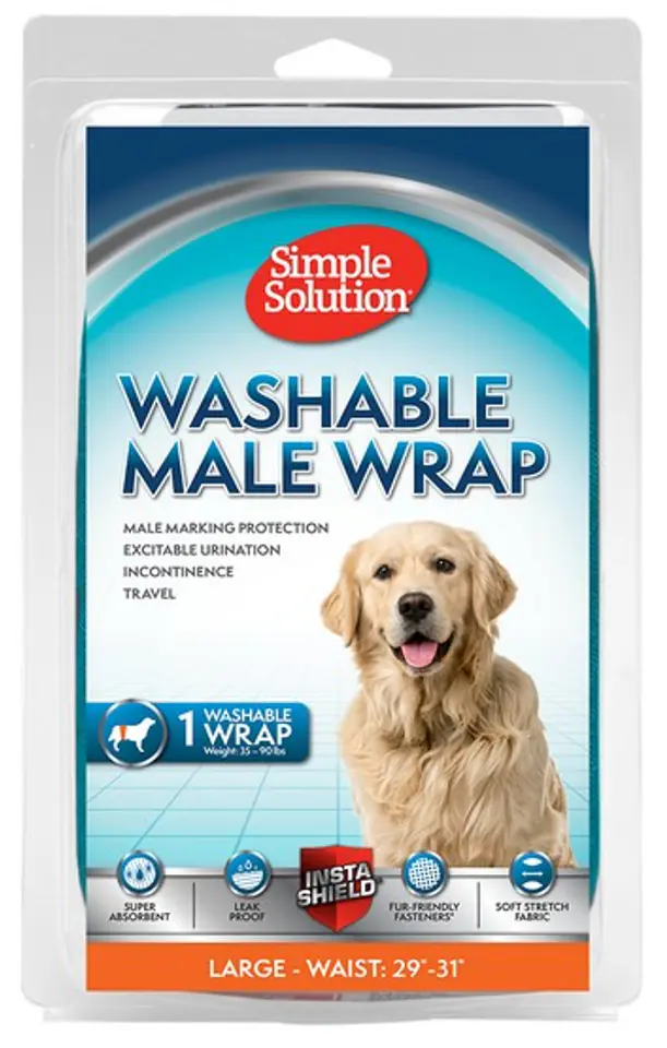 ⁨Simple Solution Washable diaper for dog L 1pc.⁩ at Wasserman.eu