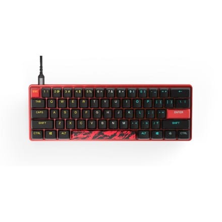 ⁨SteelSeries Apex 9 Mini | Klawiatura do gier | Przewodowe | Stany Zjednoczone | Edycja Faze Clan | Optyczny⁩ w sklepie Wasserman.eu