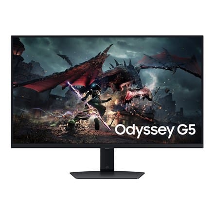 ⁨LS32DG500EUXEN | 32 " | IPS | QHD | 16:9 | 180 Hz | 1 ms | 2560 x 1440 pixels | 350 cd/m2 | HDMI ports quantity 1 | Black⁩ at Wasserman.eu