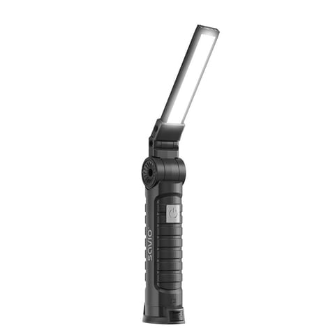SAVIO LAMPA WARSZTATOWA AKUMULATOROWA COB LED 3W, USB, 150 LM, SKŁADANA, Z MAGNESEM, FL-03 w sklepie Wasserman.eu
