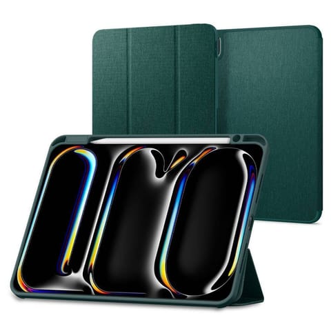 ⁨Etui APPLE IPAD PRO 11.0 (5GEN) Spigen Urban Fit Midnight Green⁩ w sklepie Wasserman.eu