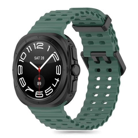 ⁨Pasek do SAMSUNG GALAXY WATCH ULTRA (47MM) Tech-Protect IconBand Pro Army Green⁩ w sklepie Wasserman.eu