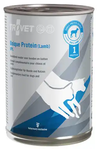 ⁨Trovet Unique Protein UPL Lamb for dog and cat can 400g⁩ at Wasserman.eu