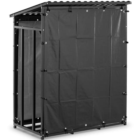 ⁨Stojak wiata na drewno kominkowe 137x90x171cm⁩ w sklepie Wasserman.eu
