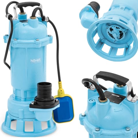 ⁨Pompa zanurzeniowa zatapialna do brudnej wody z rozdrabniaczem 500 l/min 2100 W⁩ w sklepie Wasserman.eu