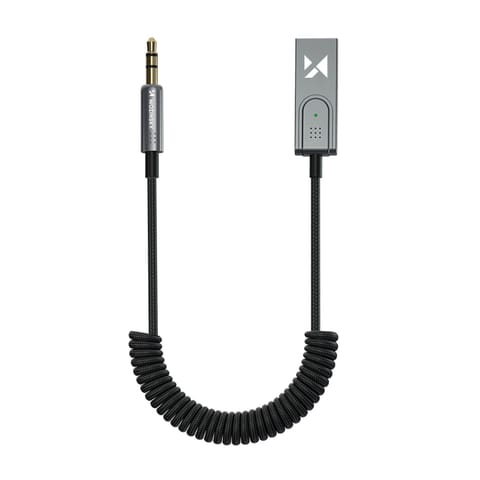 ⁨Adapter audio z odbiornikiem Bluetooth 5.3 i złączem AUX miniJack 3.5 mm i USB-A⁩ w sklepie Wasserman.eu