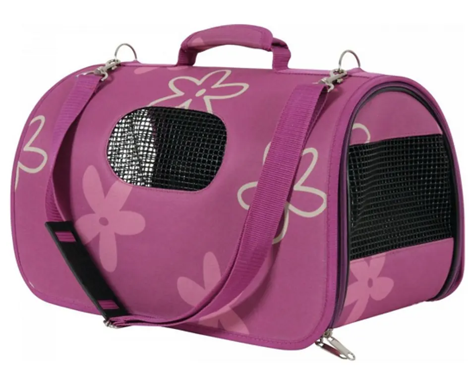 ⁨ZOLUX Transport bag FLOWER medium fuchsia [423447PRU]⁩ at Wasserman.eu