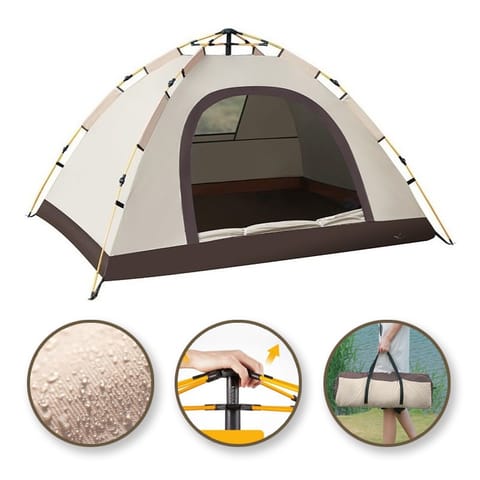 ⁨Namiot kempingowy składany 2-3 osobowy 200x140x115cm BAL12K⁩ w sklepie Wasserman.eu