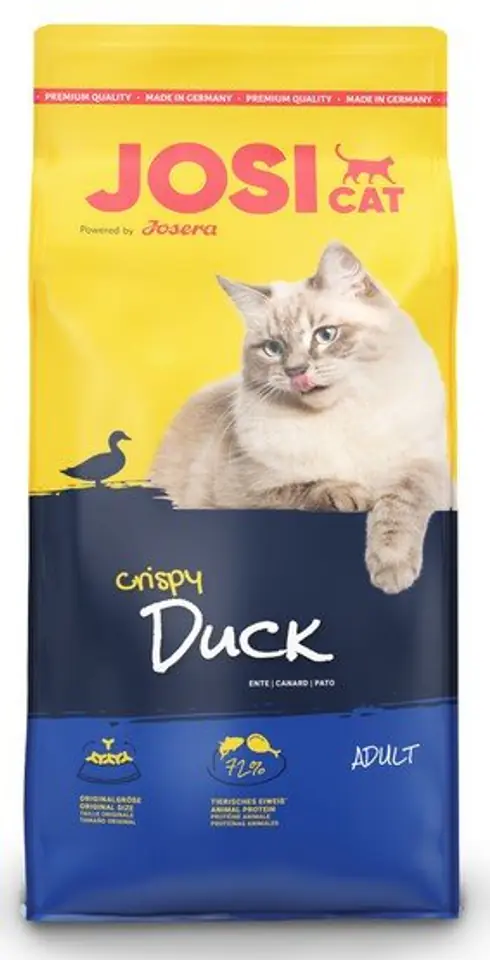 ⁨Josera JosiCat Crispy Duck 650g⁩ w sklepie Wasserman.eu