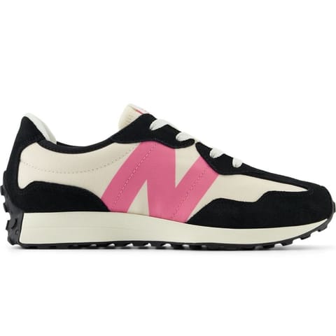 ⁨Buty New Balance Jr GS237 (kolor Beżowy/Kremowy. Czarny. Różowy, rozmiar 36)⁩ w sklepie Wasserman.eu