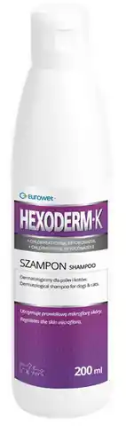 ⁨Hexoderm-K - szampon dermatologiczny 200ml⁩ w sklepie Wasserman.eu