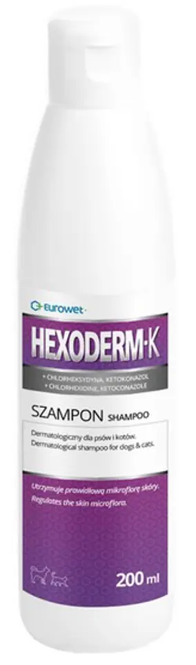 ⁨Hexoderm-K - dermatological shampoo 200ml⁩ at Wasserman.eu