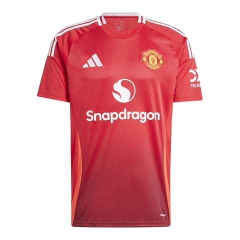 ⁨Koszulka adidas Manchester United Home M (kolor Czerwony, rozmiar XL (188cm))⁩ w sklepie Wasserman.eu