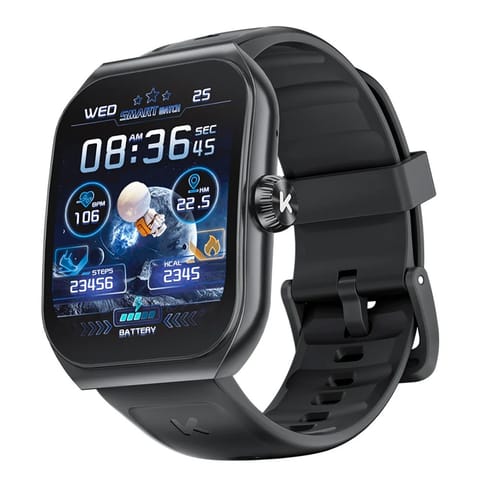 ⁨Smartwatch Kumi KU7 black (black)⁩ at Wasserman.eu