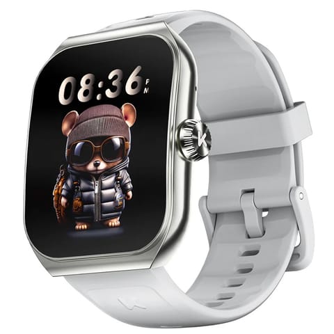 ⁨Smartwatch Kumi KU7 silver⁩ at Wasserman.eu