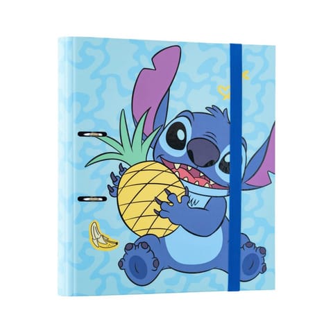 ⁨Disney Stitch - Segregator A4 z kolekcji Tropical (2 ringi, gumka)⁩ w sklepie Wasserman.eu
