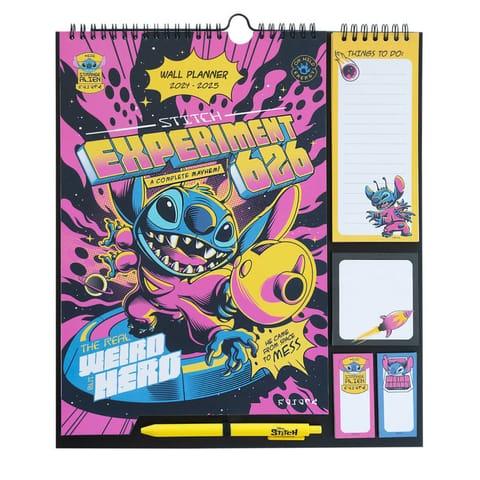 ⁨Disney Stitch - Kalendarz ścienny / Planner 2024/2025⁩ w sklepie Wasserman.eu