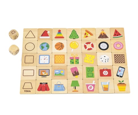 ⁨Viga 44506 Puzzle - zestaw do nauki kształtów⁩ w sklepie Wasserman.eu